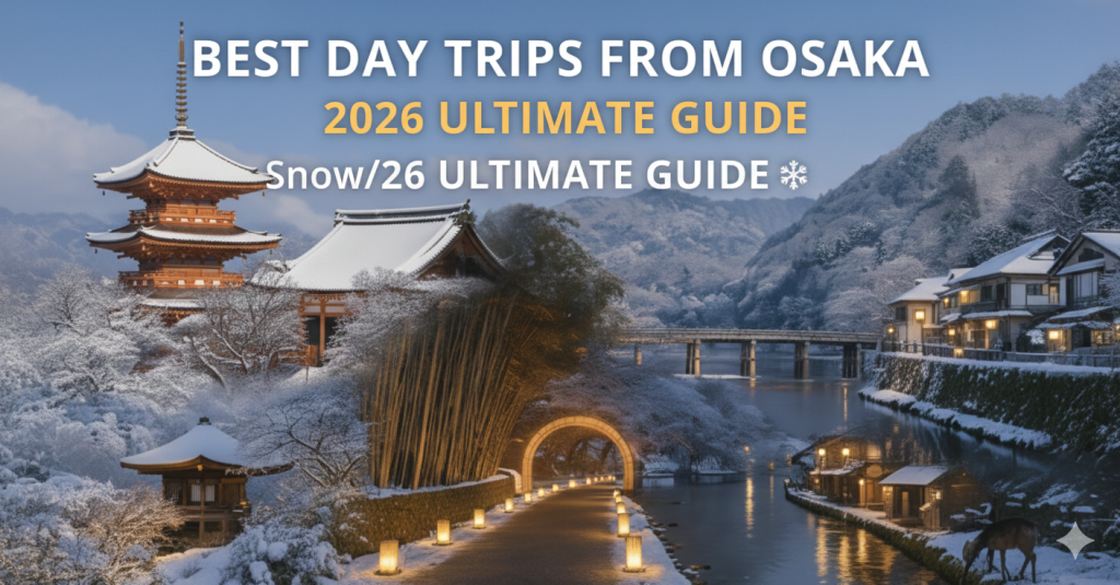 Best Day Trips from Osaka 2026 Ultimate Guide with Snowy Kyoto Landscape